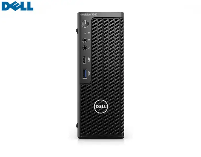 Dell Precision 3240 Compact – Xeon W-1290 (10 πυρήνες), 32GB, 512GB M.2 SSD, Wi-Fi