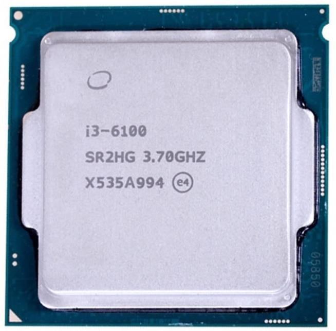CPU Intel i3-6100 3.70Ghz 2C 3MB LGA1151