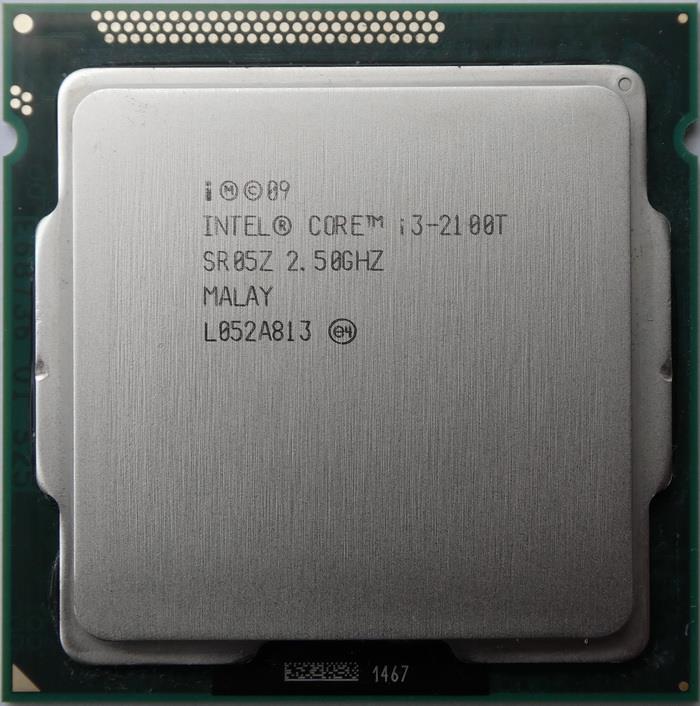 CPU Intel i3-2100T 2.50Ghz 2C 3MB LGA1155